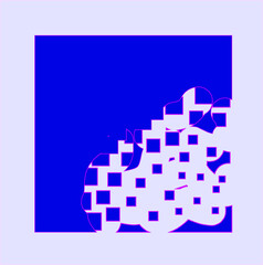 Fototapeta premium pixel art design