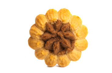 shortbread cookies isolated