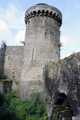 Fototapeta na wymiar Château de Fougères
