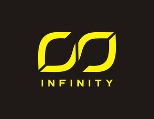 Infinity logo Design. Infinity icon