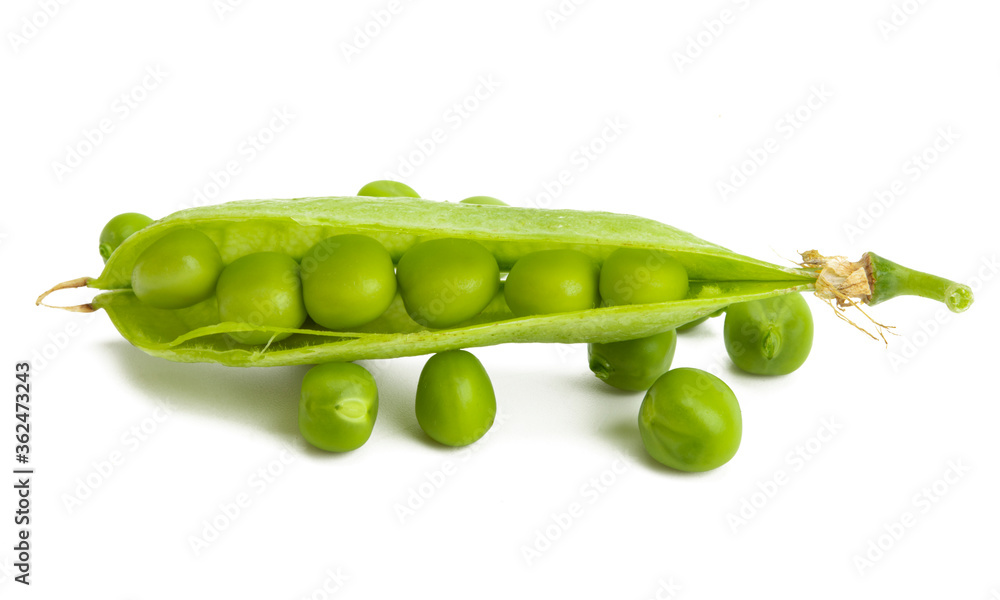 Canvas Prints green peas isolated