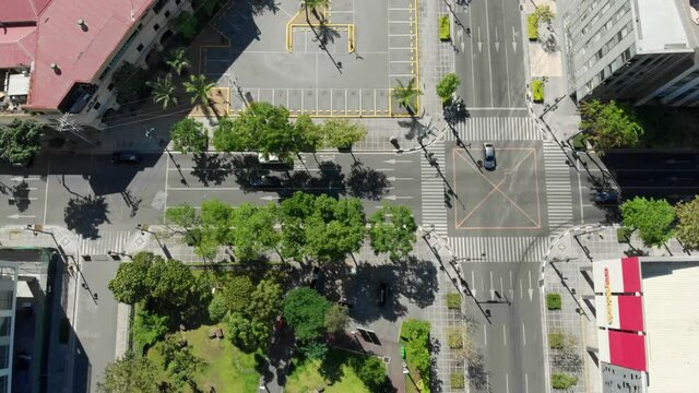 Terra 28th Park from above, One Parkade. High Street. BGC, Manila. Philippines