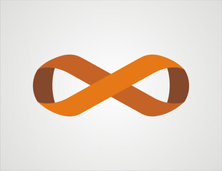 Infinity logo Design. Infinity icon