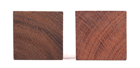 Fototapeta premium Isolated hardwood toy blocks
