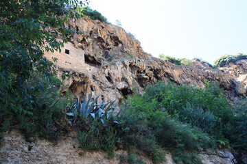 Obraz premium les falaises de Cotignac