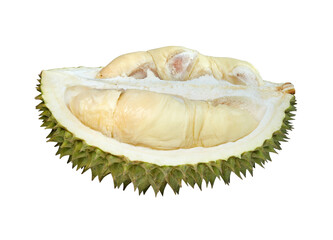 Fototapeta premium Durian isolated on white background