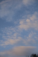 Obraz premium 夕暮れの雲