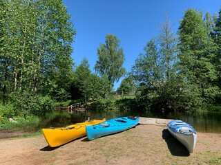 Lake kayakng