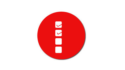 To do list or planning icon concept
