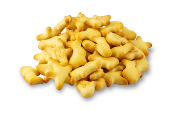 Snacks isolate on white background.