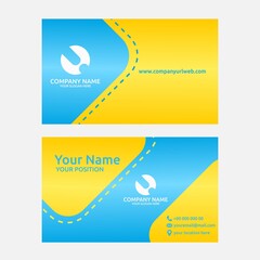 Vector of Business Card Design Template