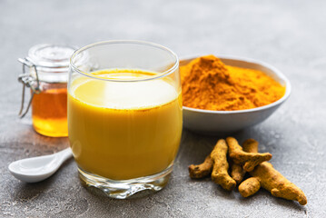 Golden turmeric milk