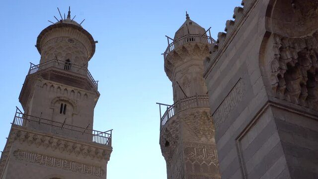 Mosque of Sultan Al-Ashraf Barsbay in Egypt Khan market landmark architecture