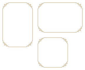 Decorative frame.A frame that gave a change in size to the same design.Good frame for a4 size paper.Certificate frame.