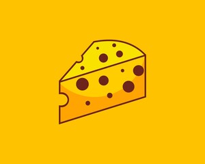 Delicious cheese slices