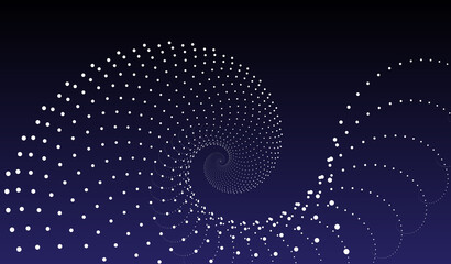 White and blue Abstract spiral background,Abstract Circle Illustration,3D Illustration Background.