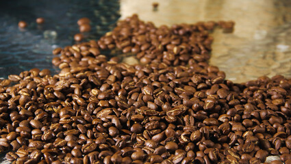 roasted coffee beans