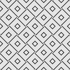 Seamless abstract patterns. Geometric ornament of Interlacing.