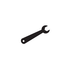 Wrench icon vector
