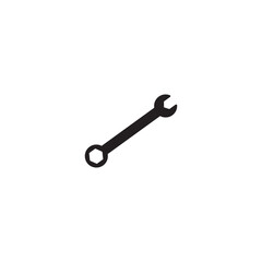 Wrench icon vector