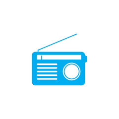 Radio icon vector