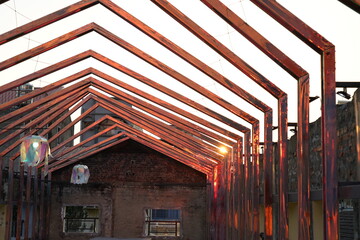 Obraz premium Blueprint Cultural & Creative Park. A multi-purpose park in South District, Tainan, Taiwan.