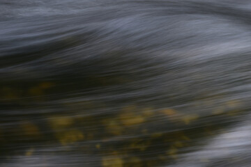 A detail of the River Fowey at Restormal Cornwall