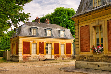 Yellow house of Versailles - Paris - France