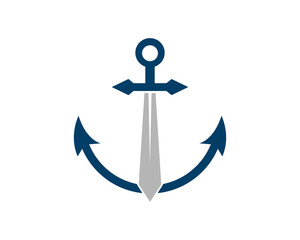 Collaboration Anchor with sword