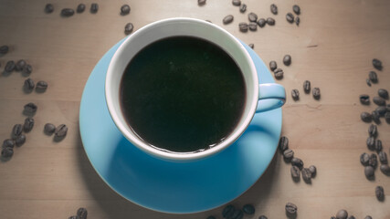 tasse cup Kaffee Coffee Kaffe Schwarz ohne Milch
