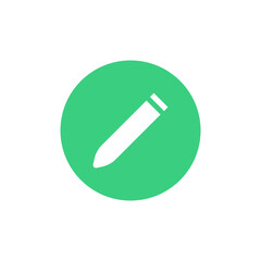 Pen icon vector on white background