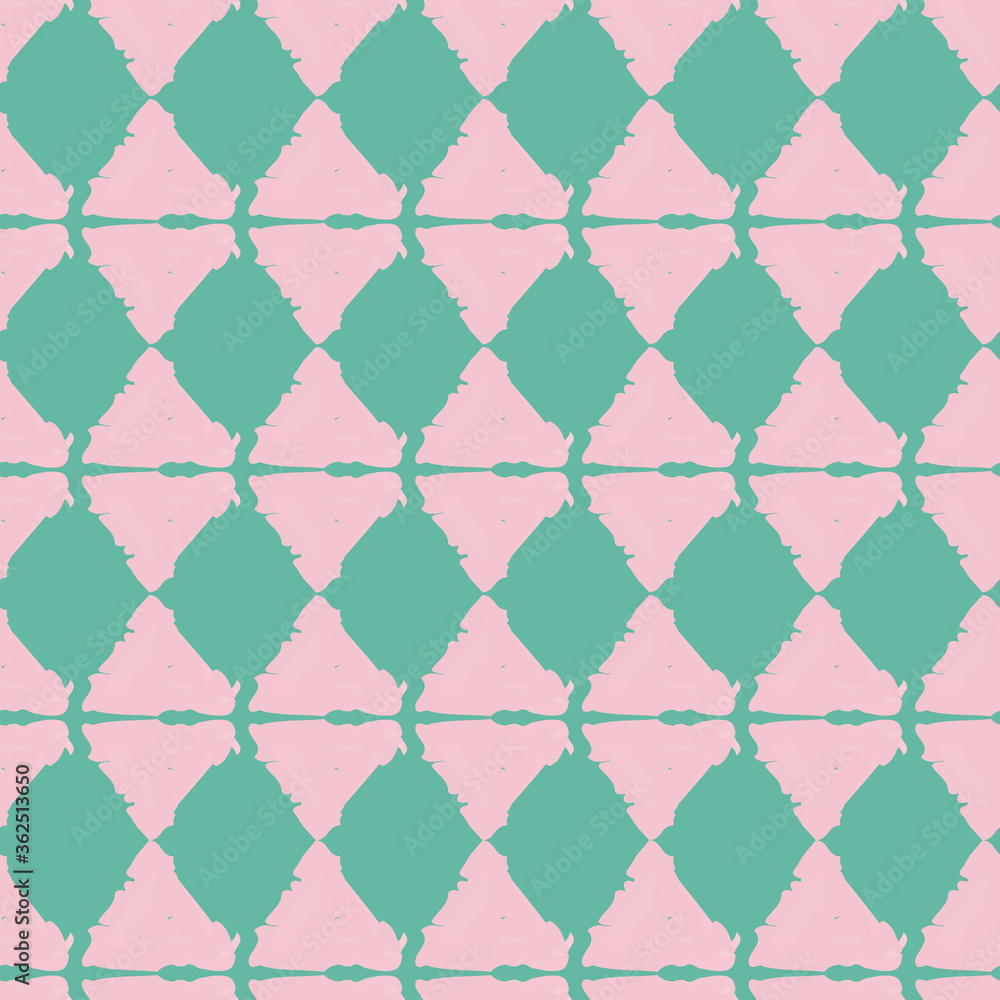 Poster colorful abstract figures repeat pattern print background design