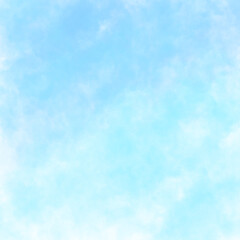 Abstract colorful hand draw paint watercolor stain background  - Image