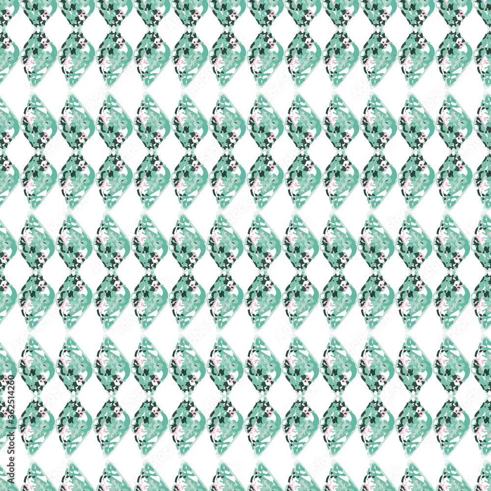 Poster colorful diamond lik repeat pattern print background design