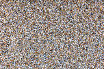 Stone carpet floor background, marble pebbles and epoxy resin