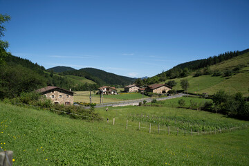 countryside in the basque country