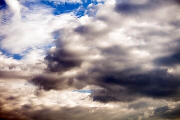 Dark sky. Photo for design.