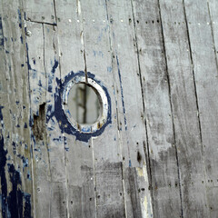 Close-up on a fishing boat