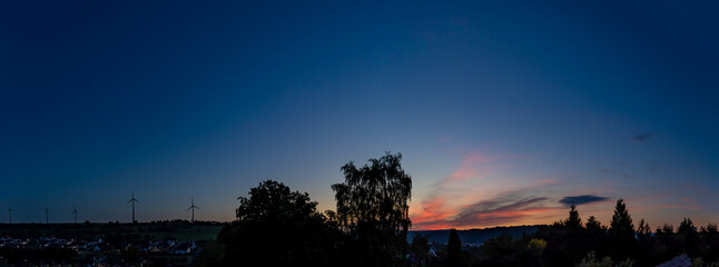 Sonnenaufgang über Altenbeken