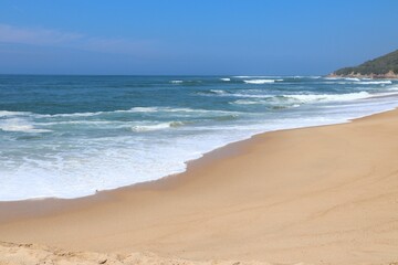 Fototapeta na wymiar Portugal sandy beach