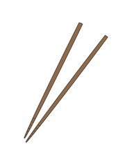 illustration of a chopsticks