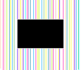 Texture abstract colorful lines background.  Black space for text. 