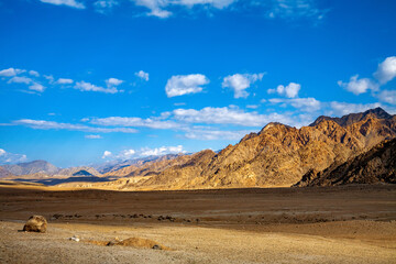 Beautiful himalayan view of ladakh region (Manali - Leh Road), Ladakh, Kashmir, India.
