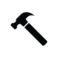 hammer icon vector symbol template