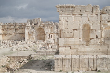 Fototapeta na wymiar ruins of the roman forum
