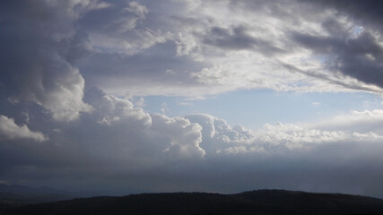 storm clouds timelapse