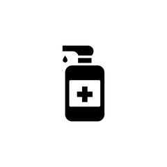 hand sanitizer icon vector symbol template