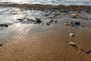 Sea, beach and sand in summer