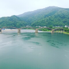 Kintai Bridge, Japan, Landscape 
