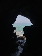 The Cave of Hercules is one of the most popular tourist attractions near Tangier, north of Morocco.